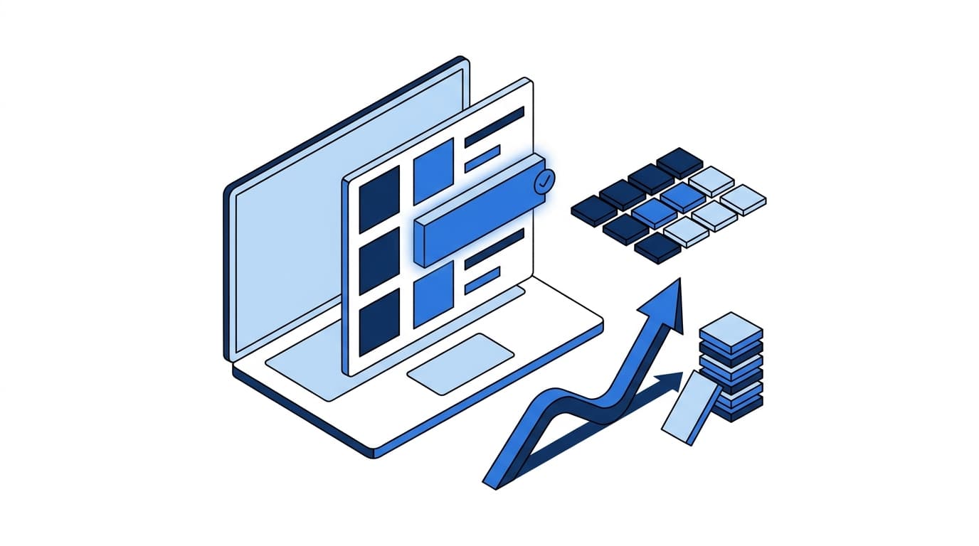 A B2B distribution and wholesale organization illustration