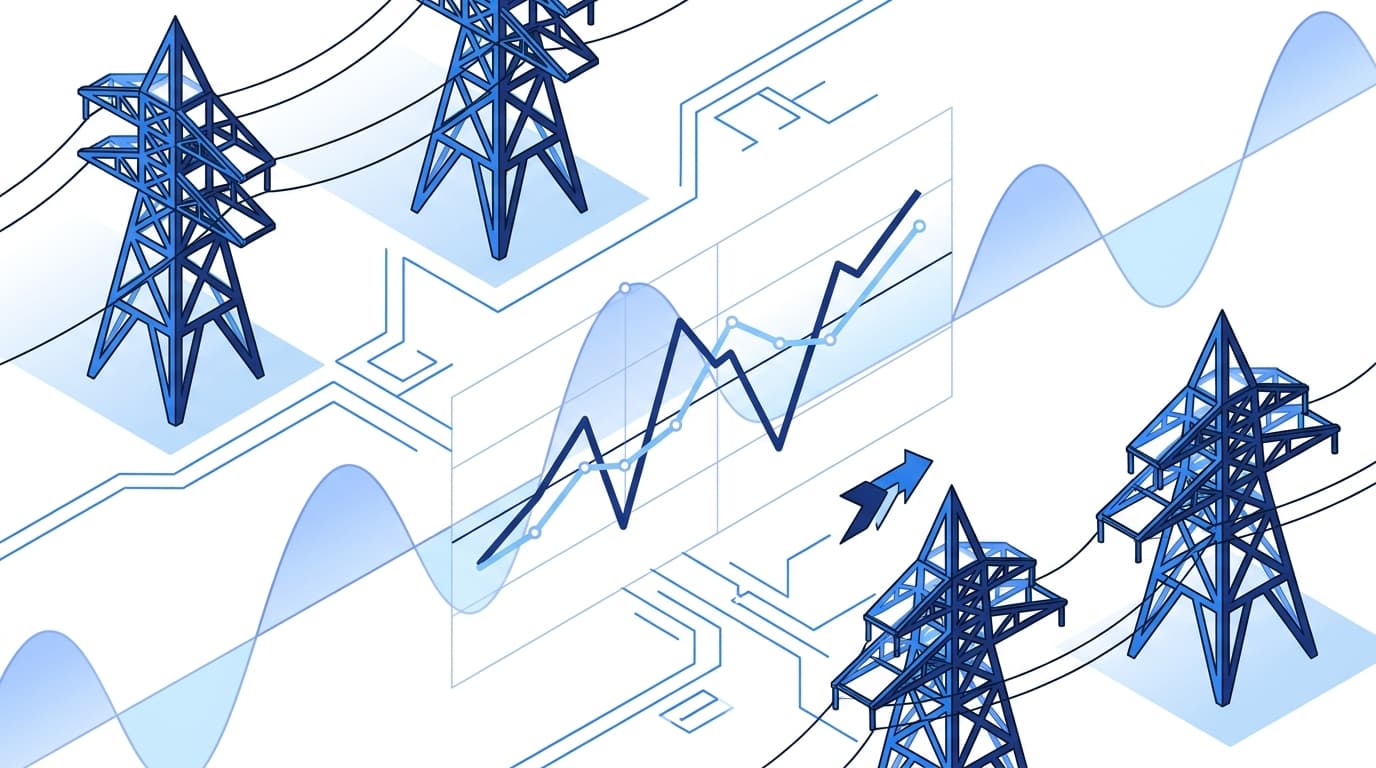 A European energy trading and supply company illustration