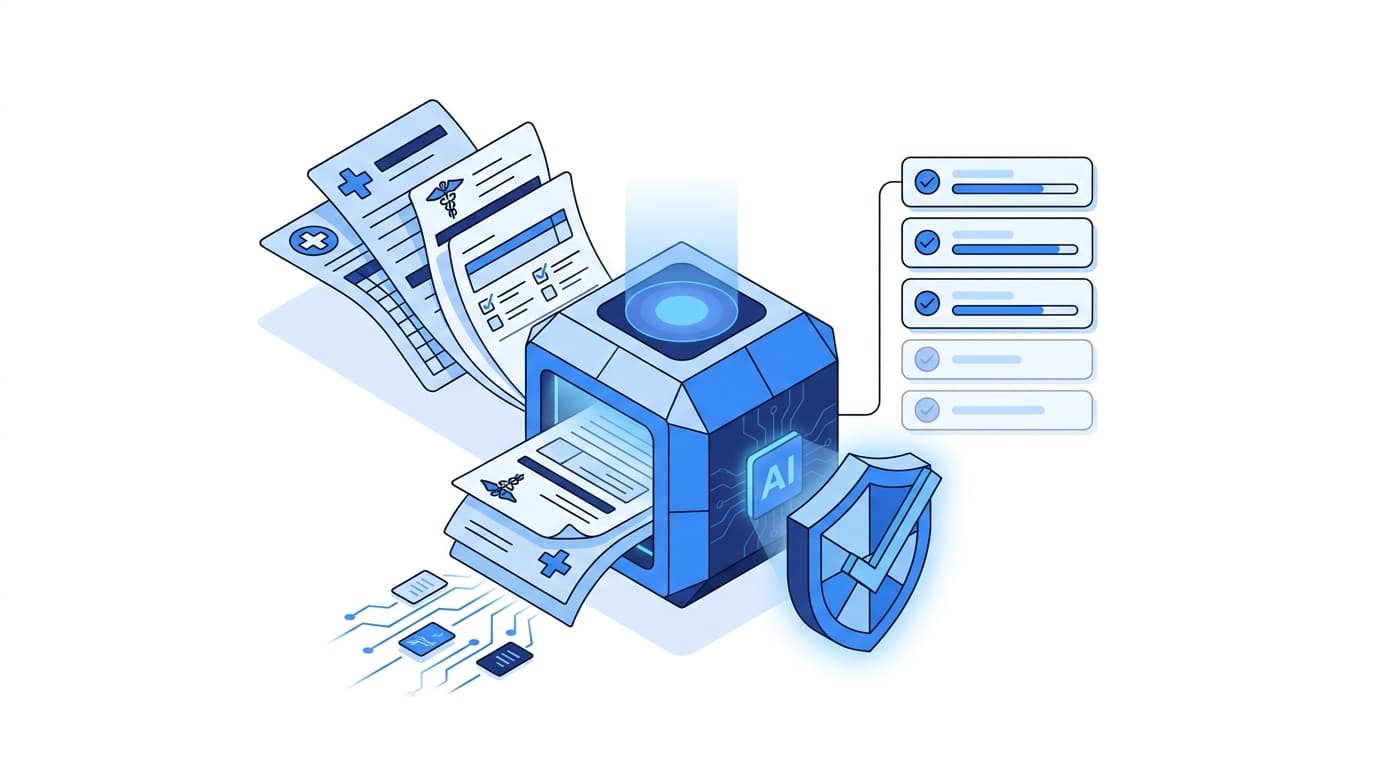 A large healthcare organization illustration